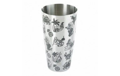 SHAKER TIKI 28 OZS BAR FLY