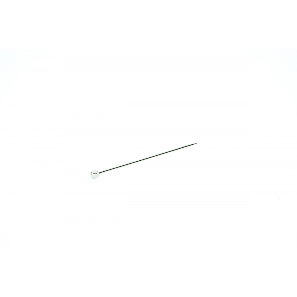 PALILLOS ACERO CON ARO SET X 12 PLATA BAR FLY