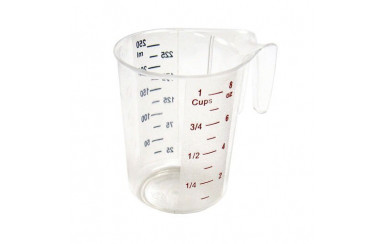 JARRA MEDIDORA 0.25 LTS POLICARB WINCO PMCP-25