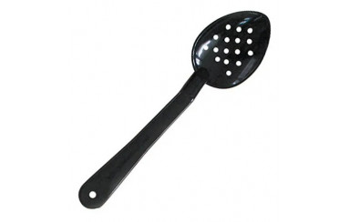 CUCHARA SERVIR PERFORADA POLICARBONATO NEGRA WINCO