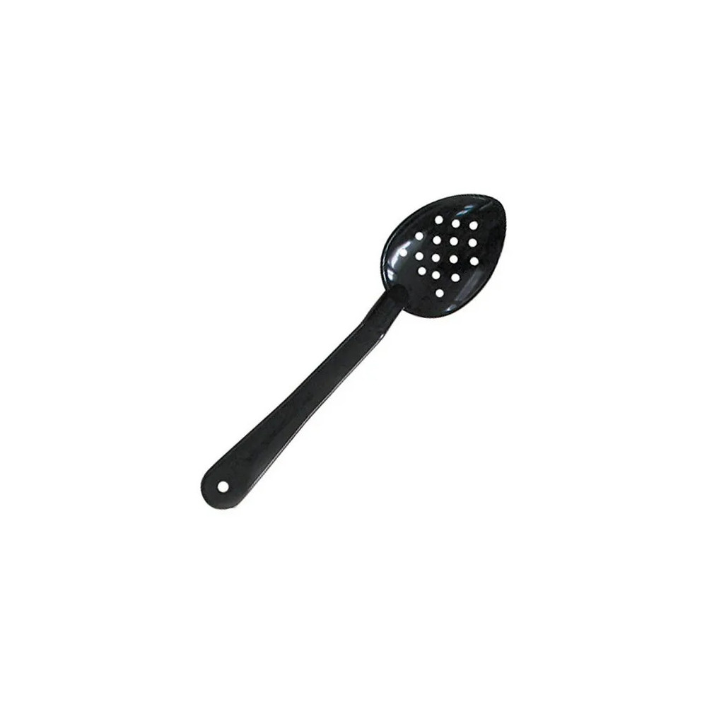 CUCHARA SERVIR PERFORADA POLICARBONATO NEGRA WINCO