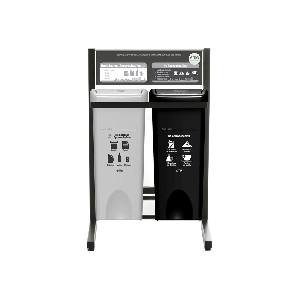 PUNTO ECOLOGICO 2 PUESTOS 53L