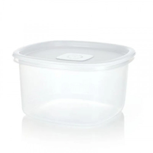 RECIPIENTE PLUS CUADRADO 1.5L BLANCO X12