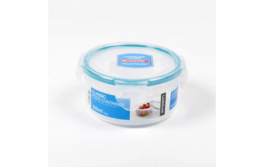 RECIPIENTE REDONDO CLASSIC 300ML NATURAL X6