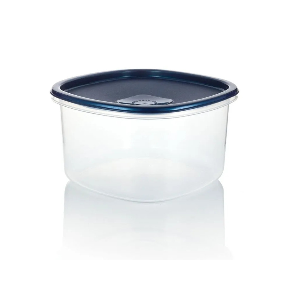 RECIPIENTE PLUS CUADRADO 4.5L AZUL NOCHE X6