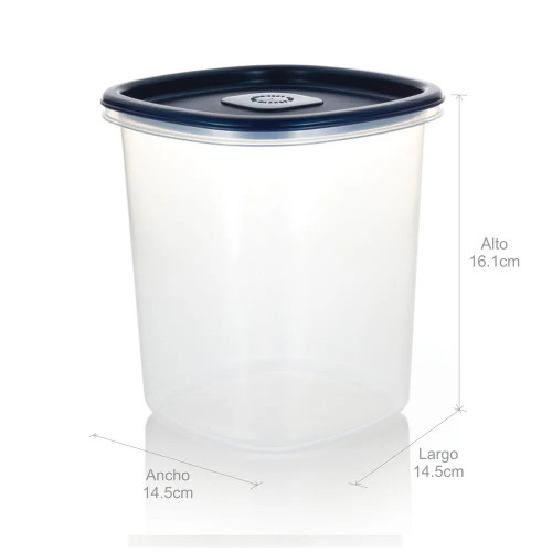 RECIPIENTE PLUS ALTO 3L AZUL NOCHE