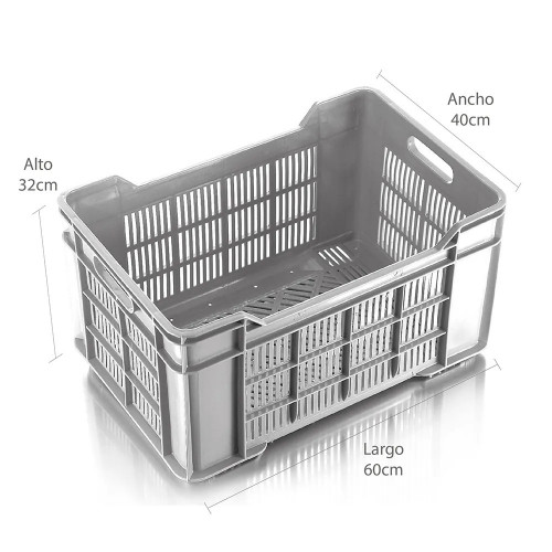 CAJA TR FDO LINEAL PARED LINEAL GRIS