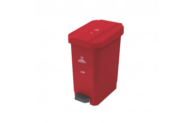 CANECA ESTRABINS PEDAL 22L ROJO - RIESGO BIOLOGICO