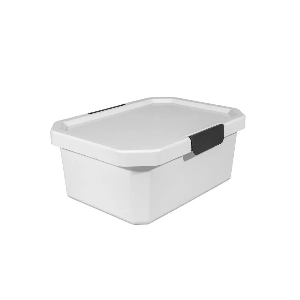 RECIPIENTE CON BROCHES ESTRABOX 11L BLANCO - CONGELACION