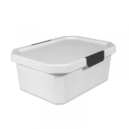 RECIPIENTE CON BROCHES ESTRABOX 11L BLANCO - CONGELACION