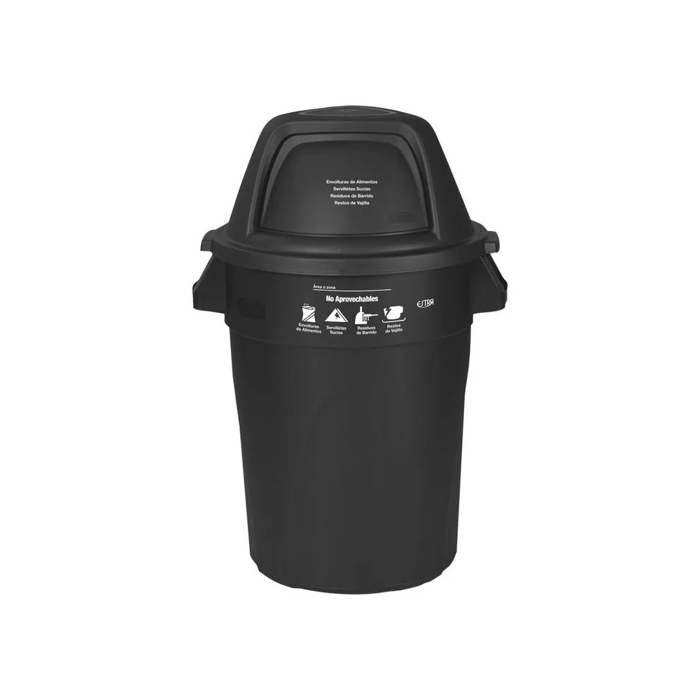 CONTENEDOR ELITE 121L NEGRO-NO APROVECHABLE