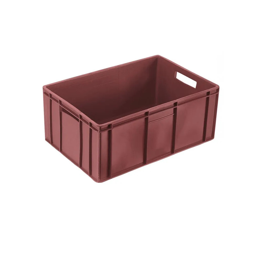 CAJA TR FDO CERRADO PARED CERRADA 60X40X25 VINO TINTO F00742