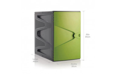 LOCKER MODULAR 45CM VERDE