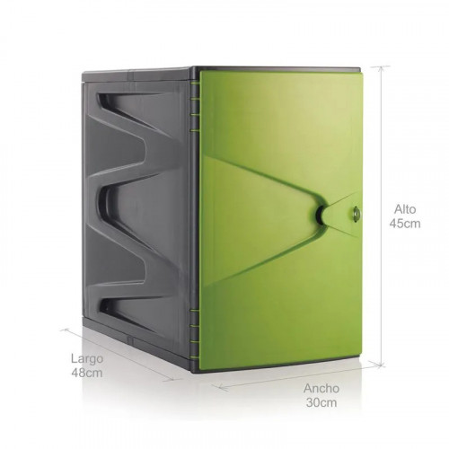 LOCKER MODULAR 45CM VERDE