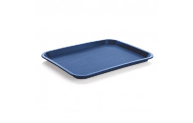 BANDEJA DE AUTOSERVICIO PEQUEÑA 27X35CM AZUL