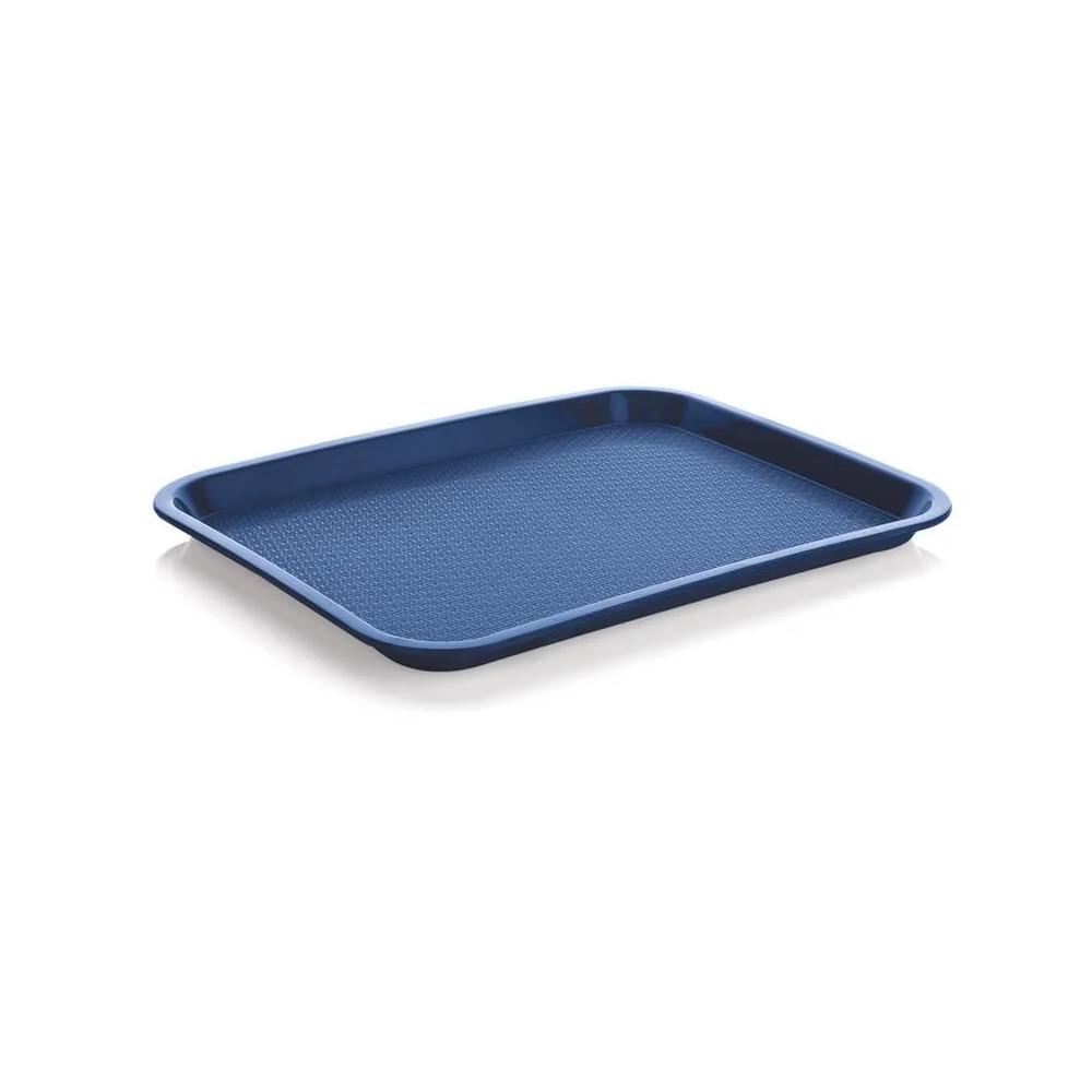 BANDEJA DE AUTOSERVICIO PEQUEÑA 27X35CM AZUL