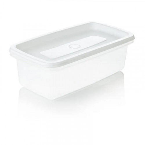 RECIPIENTE PLUS RECTANGULAR 2L BLANCO-CONGELACION