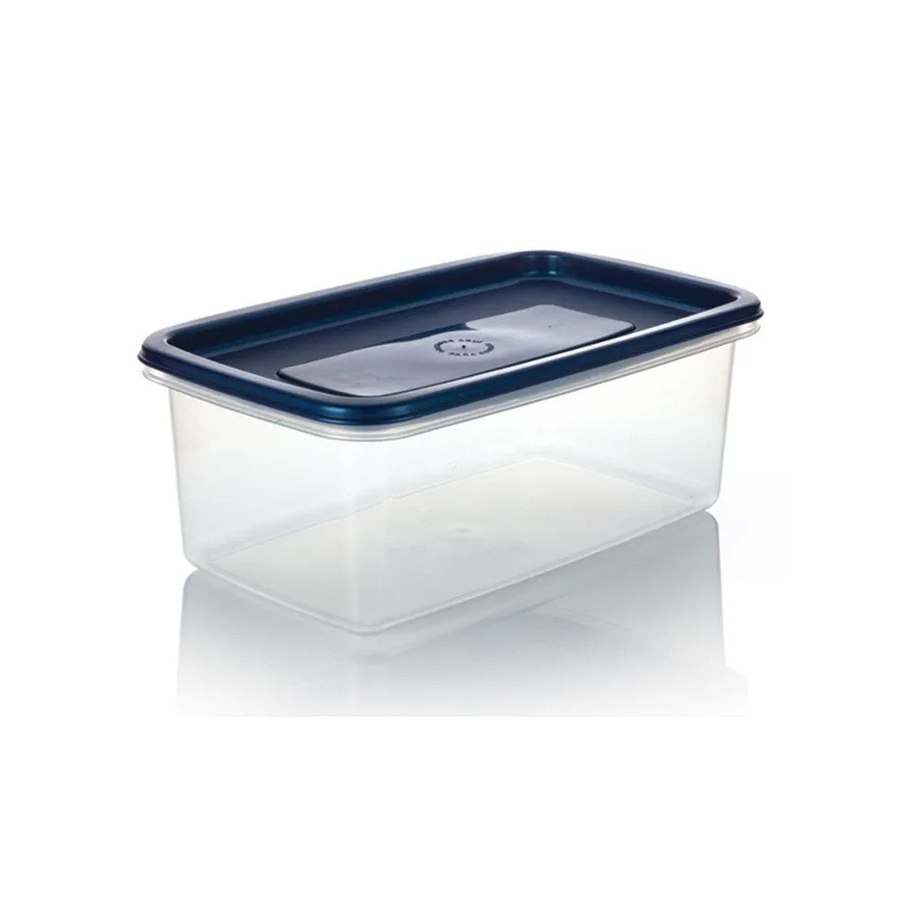 RECIPIENTE PLUS RECTANGULAR 2L AZUL NOCHE