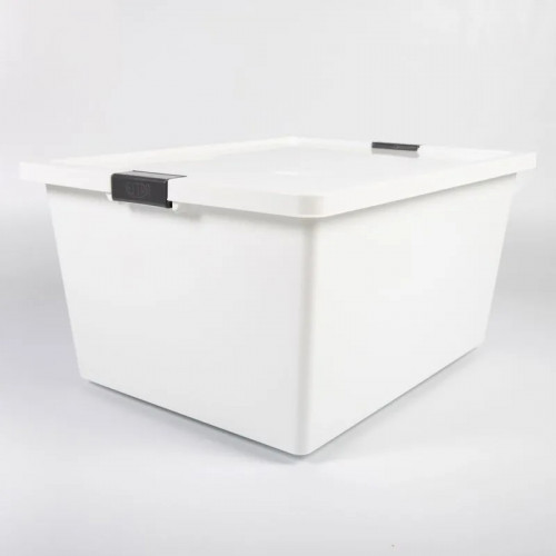 RECIPIENTE CON BROCHES 55L BLANCO - CONGELACION
