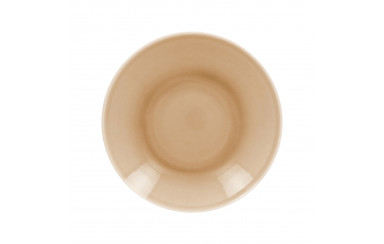 PLATO HONDO COUPE VINTAGE BEIGE 23CM