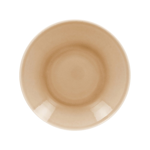 PLATO HONDO COUPE VINTAGE BEIGE 23CM
