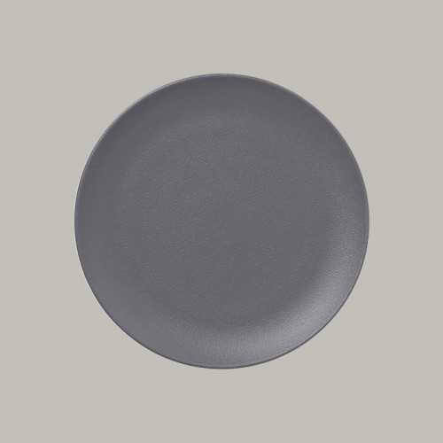 PLATO LLANO COUPE (Ø 31 X H 3.2 CMS) - NEOFUSION GRIS