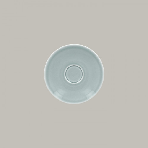 PLATILLO POCILLO TE VINTAGE AZUL 15CM