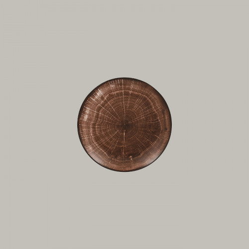 PLATO LLANO COUPE (Ø 21 CMS) - WOODART OAK BROWN