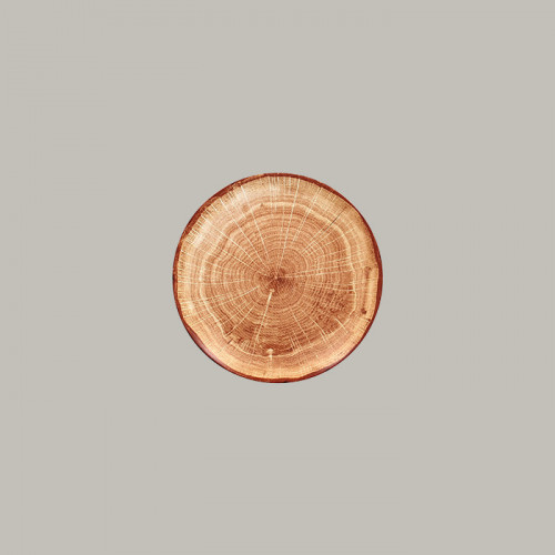 PLATO LLANO COUPE (Ø 21 CMS) - WOODART TIMBER BROWN