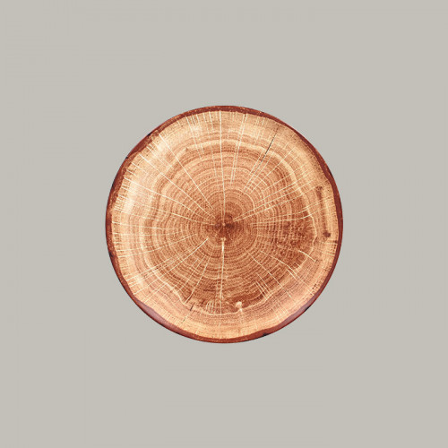 PLATO LLANO COUPE (Ø 29 CMS) - WOODART TIMBER BROWN