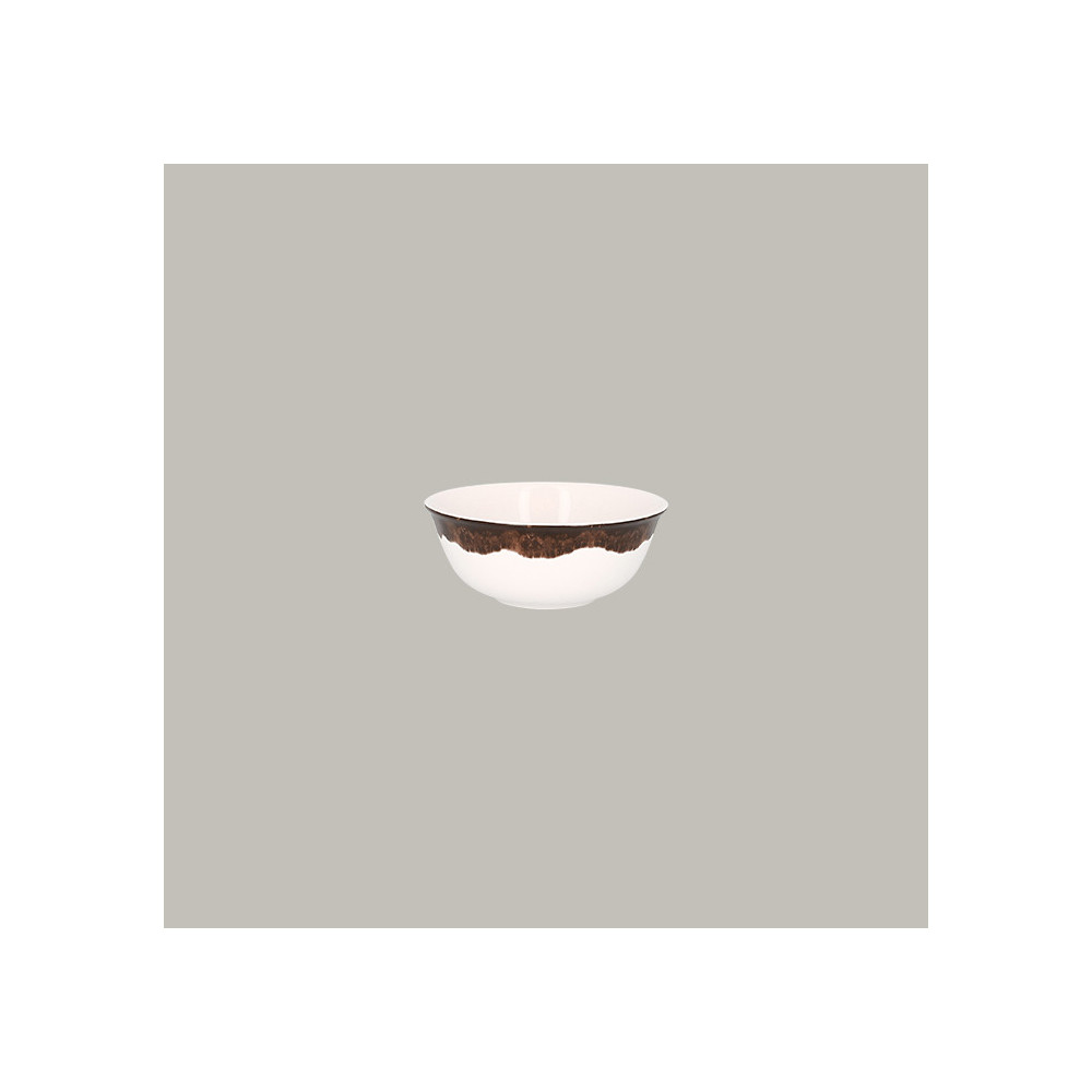 BOWL ARROZ 580 CC (Ø 16 X H 6.5 CMS) - WOODART OAK BROWN