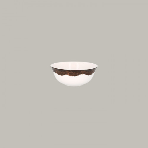 BOWL ARROZ 580 CC (Ø 16 X H 6.5 CMS) - WOODART OAK BROWN