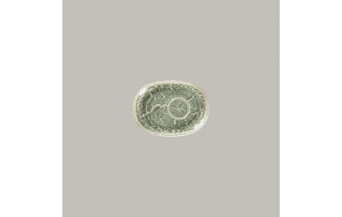 PLATO OVALADO 19 CM  PARA POCILLO TE KRUSH SAGE