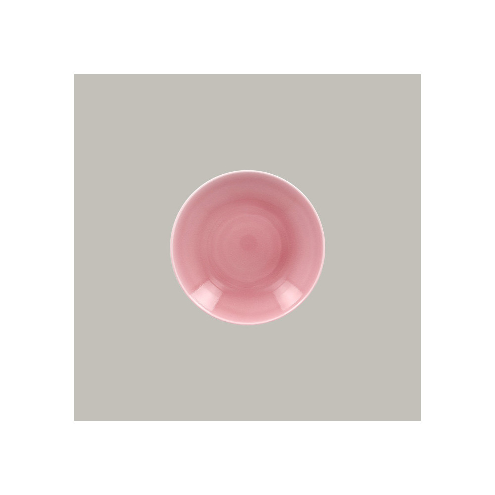 PLATO HONDO COUPE VINTAGE ROSADO 23CM