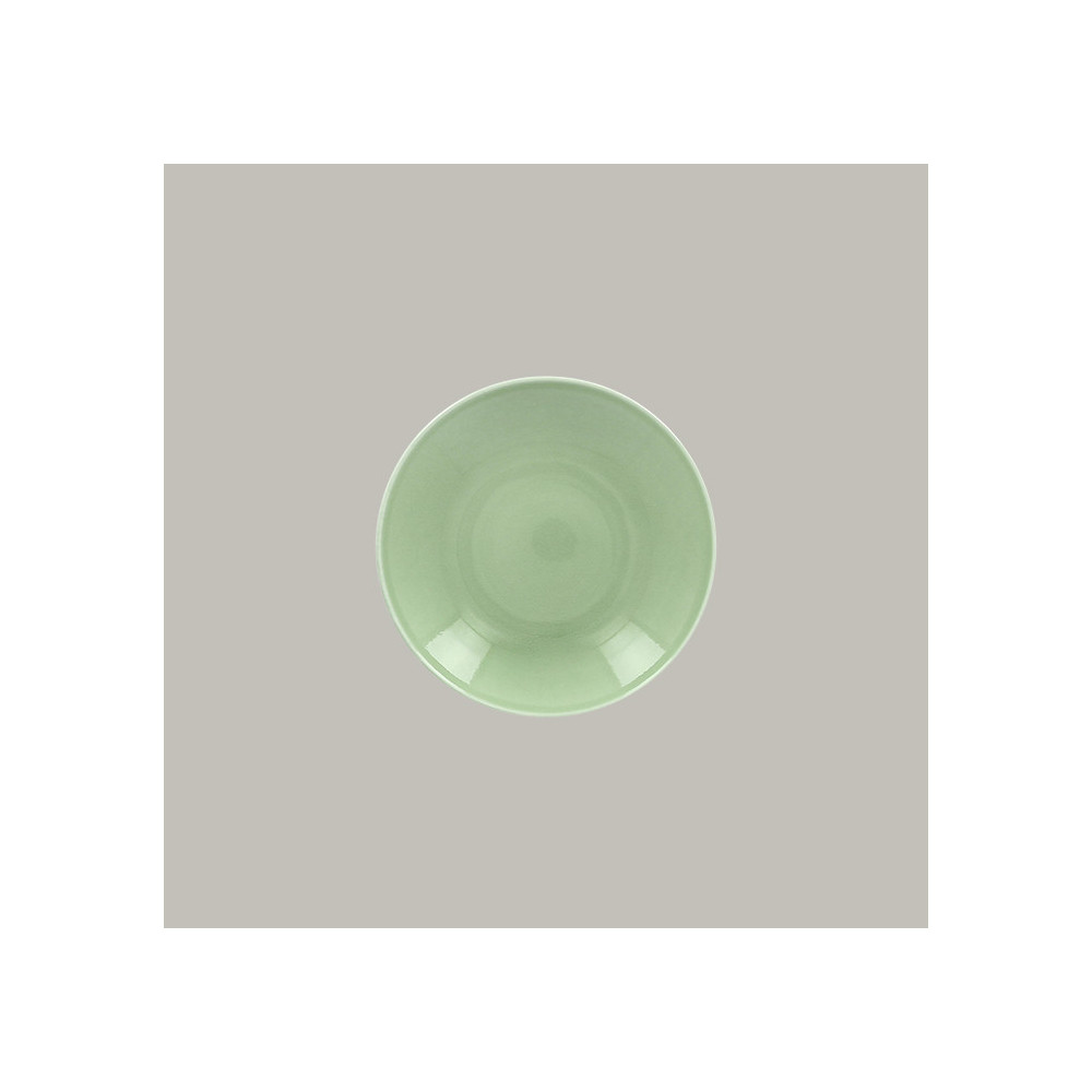 PLATO HONDO COUPE VINTAGE VERDE 23CM
