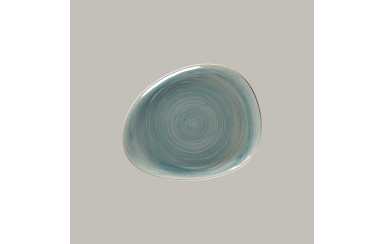 PLATO LLANO ORGANICO ZAFIRO 27.9 X 22.6CM SPOT