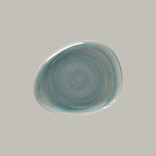 PLATO LLANO ORGANICO ZAFIRO 27.9 X 22.6CM SPOT