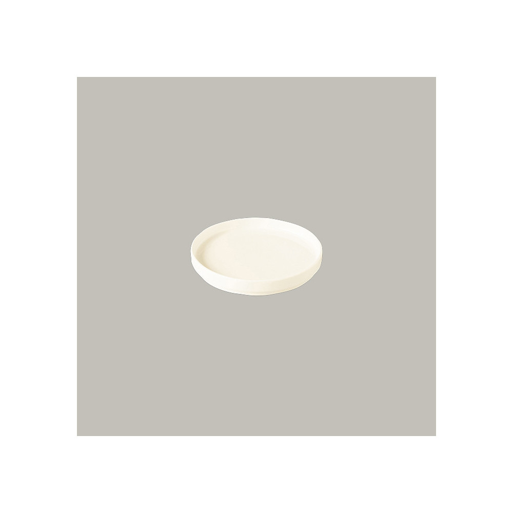 PLATO REDONDO 20 CM NORDIC BLANCO