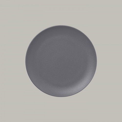 PLATO LLANO COUPE (Ø 27 X H 2.7 CMS) - NEOFUSION GRIS