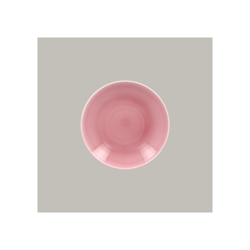 PLATO HONDO COUPE VINTAGE ROSADO 26CM