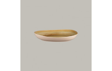 PLATO HONDO ORGANICO GRANATE 28 X 22.7CM SPOT