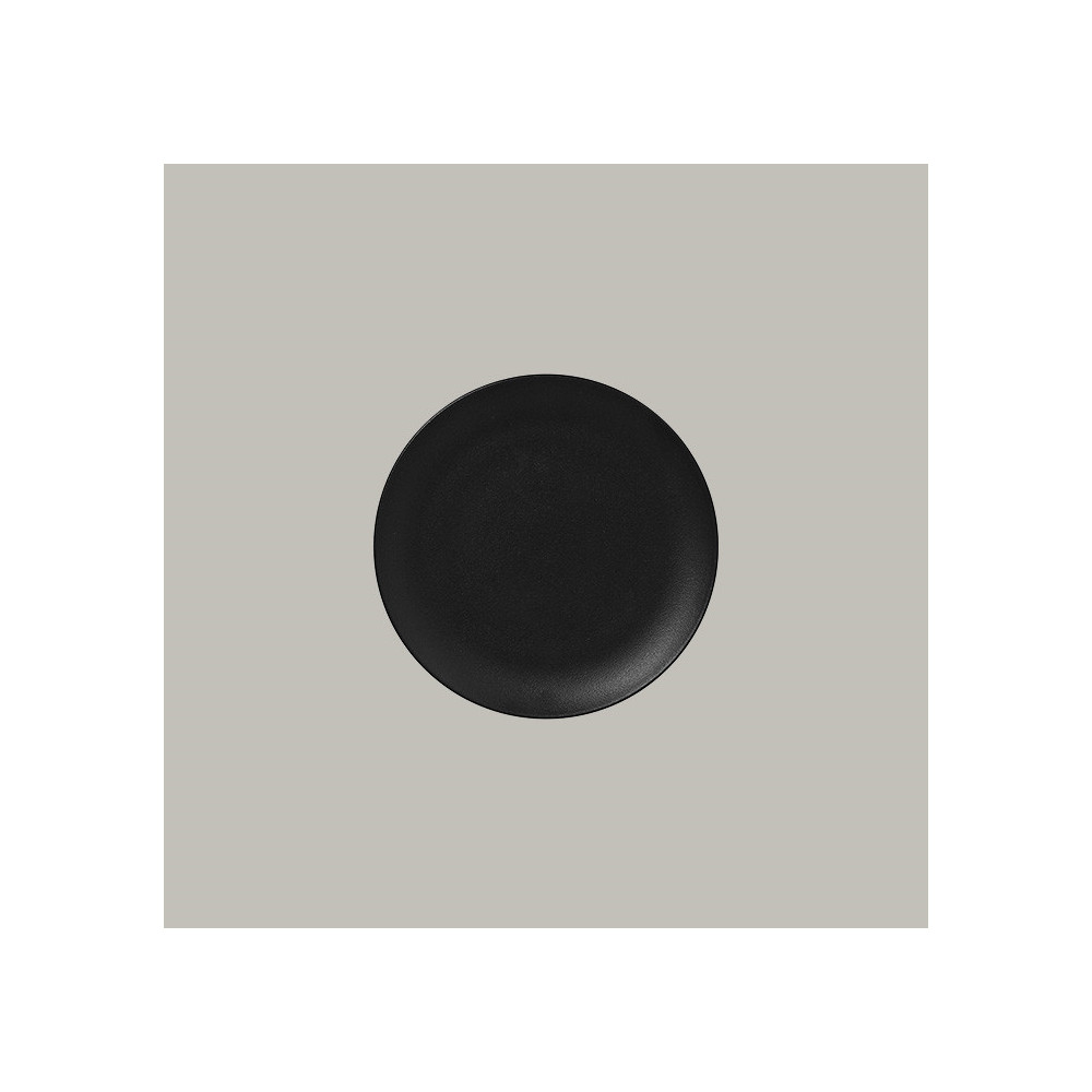 PLATO LLANO COUPE (Ø 21 CMS) - NEOFUSION NEGRO