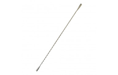 AGITADOR DOBLE EXTREMO 33.5 CMS PLATA BAR FLY